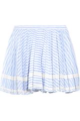 Boy by Band Of Outsiders Striped Linen Mini Skirt