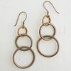 Free People Vintage Silver Hooped Dangle Earrings in Silver - Lyst