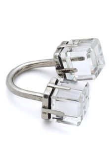 Marc By Marc Jacobs Cubes Double Vision Ring - Lyst