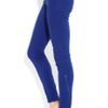 Victoria Beckham Twist Midrise Skinny Jeans in Blue (cobalt) - Lyst