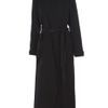 Acne Silk Trench Coat in Black - Lyst