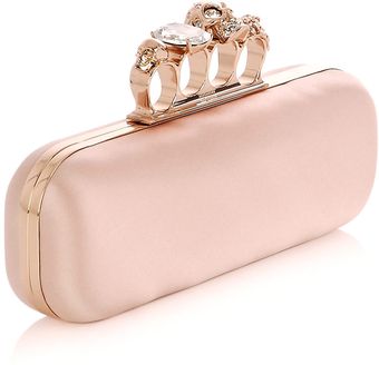  Satin Knuckleduster Clutch Bag 