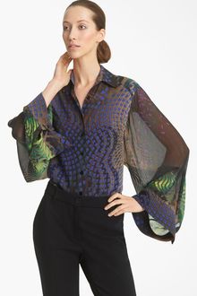 Jean Paul Gaultier Silk Blouse - Lyst