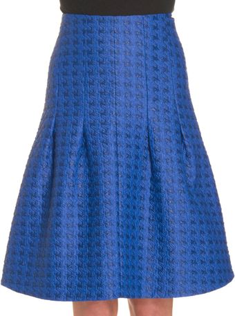 Marni Houndstooth Skirt - Lyst