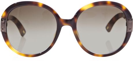 Max Mara Roma Sunglasses in Brown - Lyst