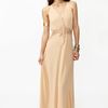 Nasty Gal Siobhan Maxi Dress in Beige (nude) - Lyst