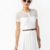 Nasty Gal Light Wave Dress in White - Lyst