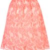 Topshop Fluro Embroidered Skirt in Pink (bright pink) - Lyst