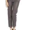 Valentino Sheer Lace Pants in Gray (anthracite) - Lyst