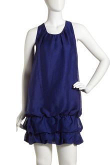 Andrew Marc Racerback Bubble Dress - Lyst