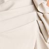 Calvin Klein Side Ruffle Woven Sheath Dress in Beige (khaki) - Lyst