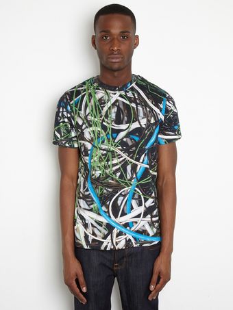  Christopher Kane Mens Multi Cable Tshirt 