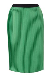 Dickins & Jones Ladies Pleated Silk Skirt - Lyst