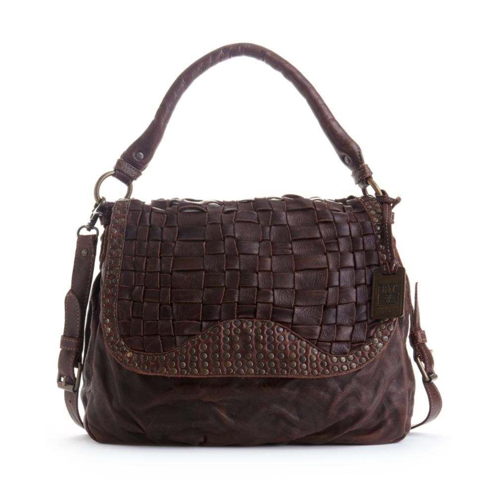 frye studded hobo