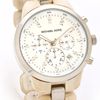 Michael Kors Showstopper Chronograph Watch in Beige (silver) - Lyst