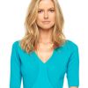 Michael Kors Merino Halfsleeve Shrug Turquoise in Blue (turquoise) - Lyst