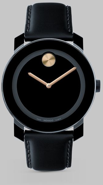 Movado Large Bold Watchgold Detail - Lyst
