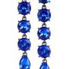 Oscar De La Renta Gunmetaltone Drop Clip Earrings in Blue (gunmetal) - Lyst