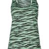 Proenza Schouler Tiger Print Vest Top in Green (tiger) - Lyst