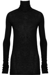 Rick Owens Cashmere Turtleneck Sweater