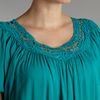 Samya Samya Detailed Top in Blue (jade) - Lyst