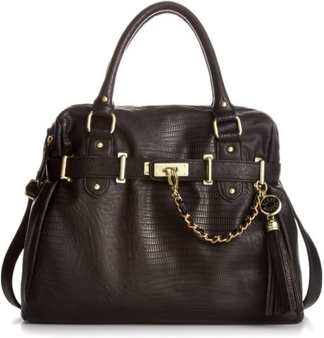 steve madden satchel black