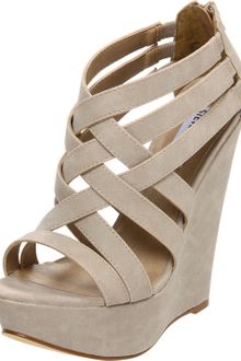 Steve Madden Steve Madden Womens Xcess Wedge Sandal - Lyst