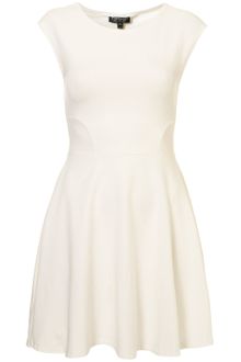 Topshop Cap Sleeve Flippy Tunic - Lyst