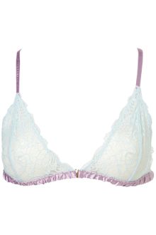 Topshop Pastel Lace Triangle Bra - Lyst