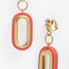 Tory Burch Heidi Drop Earrings in Pink (coral) - Lyst