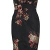 Zac Posen Sleeveless Bouquet Taffeta Dress in Black - Lyst
