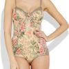Zimmermann Devoted Floralprint Swimsuit in Beige (floral) - Lyst