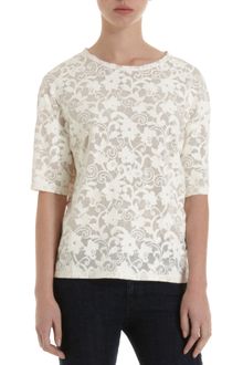 Acne Extreme Lace Print Tee - Lyst