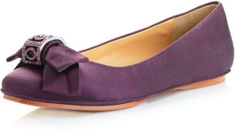 plum colored flats