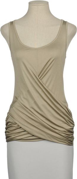 Burberry Sleeveless Top - Lyst