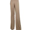 Dkny Satin Flatfront Pants in Gray (moonstone) - Lyst