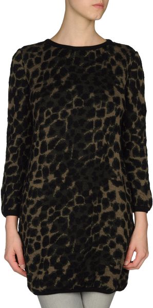 Moncler Short Sleeve Jumper in Black - Lyst