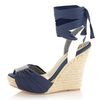 Seychelles Arden Espadrille Wedge Navy in Blue (navy) - Lyst