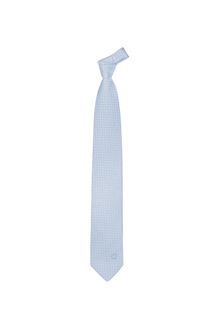 Versace Mini Squares Woven Silk Tie - Lyst