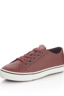True Religion Eddie Sneaker Burgundy - Lyst