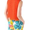 Alice + Olivia Mandy Chain Crop Top in Orange - Lyst