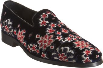 Arfango Floral Embroidered Loafer - Lyst