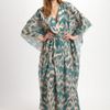 Clube Bossa Printed Long Caftan in Green (emerald) - Lyst