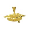 Eci Graduation Cap Charm in Gold - Lyst