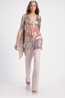 Emilio Pucci Wool Pants - Lyst
