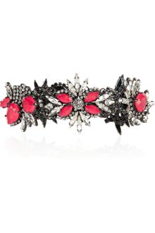 Erickson Beamon Barneys Holiday Silverplated Swarovski Crystal Bracelet - Lyst