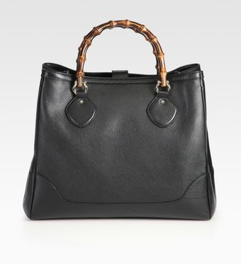 Diana Bamboo Medium Tote Bag 