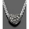 Judith Jack Sterling Silver Marcasite Pavé Crystal Reversible Heart in Silver - Lyst