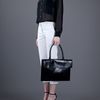 Lanvin Snakeskin Tote in Black - Lyst