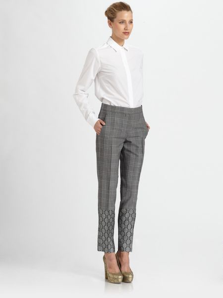 Stella Mccartney Cotton Poplin Shirt in White - Lyst